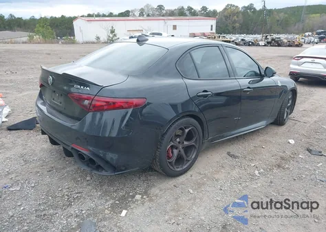 2023 Alfa Romeo Giulia Quadrifoglio Rwd from USA, damaged, VIN ZARFAMEV9P7677087